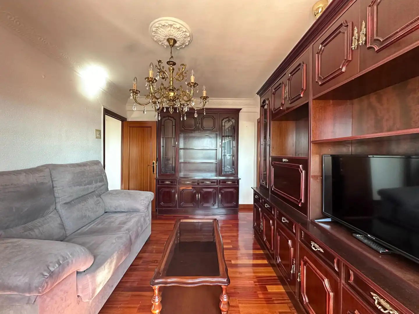 Sala d'estar de Pis en venda en Santander amb Parquet