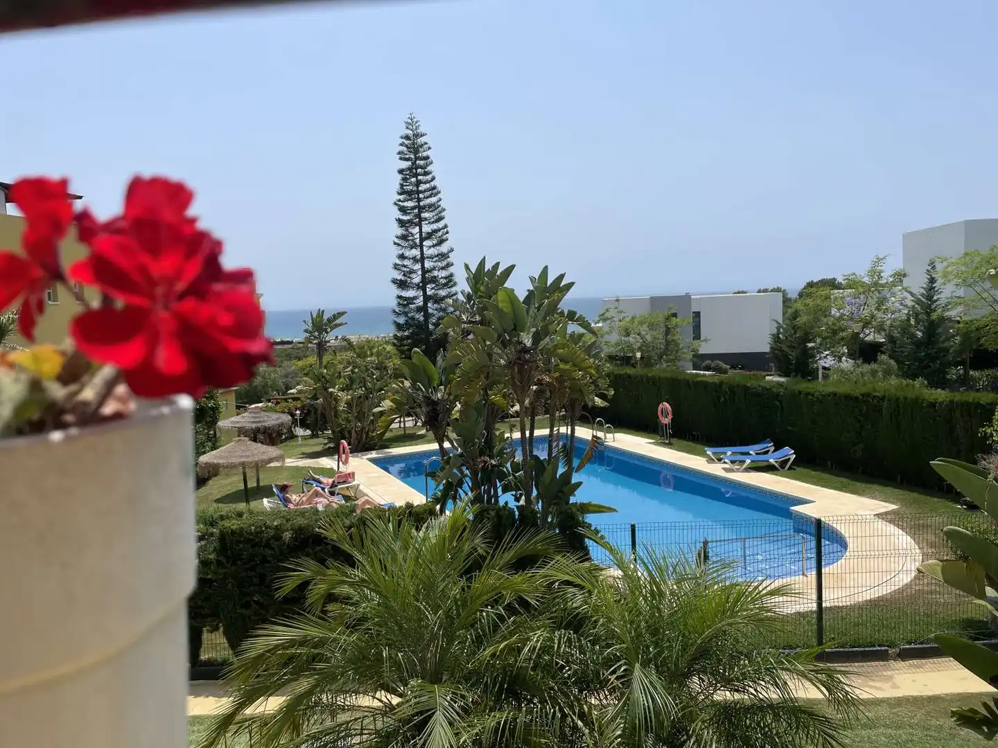 Garden of Apartments for share in Mijas  with Air Conditioner, Heating and Terrace
