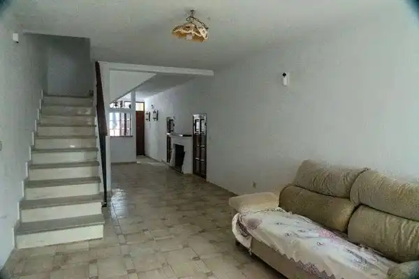 Wohnzimmer von Einfamilien-Reihenhaus zum Verkauf in Pulpí mit Terrasse, Möbliert und Balkon