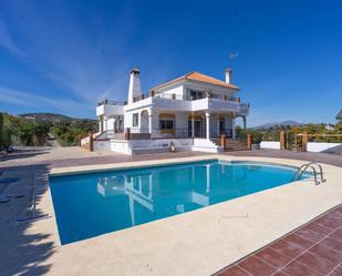 Vista exterior de Casa o xalet de lloguer en Alhaurín El Grande amb Aire condicionat, Terrassa i Piscina