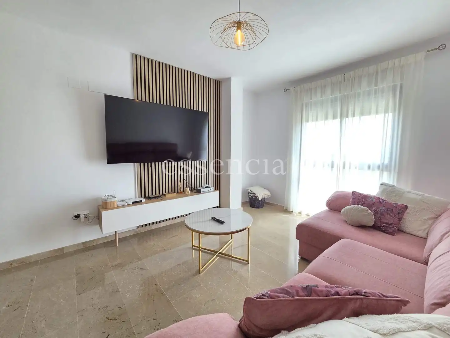 Living room of Flat for sale in Beniarjó  with Air Conditioner and Balcony
