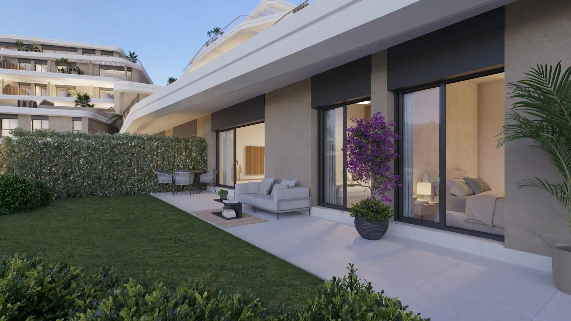 Terrassa de Planta baixa en venda en Estepona amb Aire condicionat, Calefacció i Jardí privat
