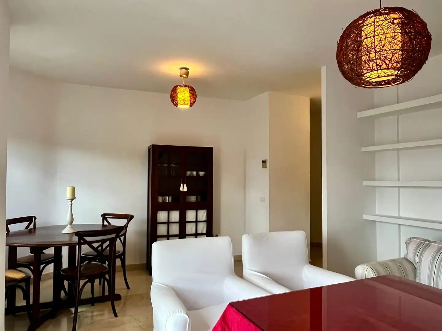 Dining room of Flat for sale in Sevilla  with Air Conditioner, Terrace and Balcony