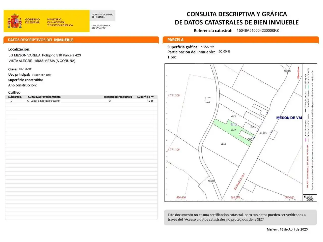 Maison avec jardin à vendre à Calle Lugar Meson Varela 13, imagen 10