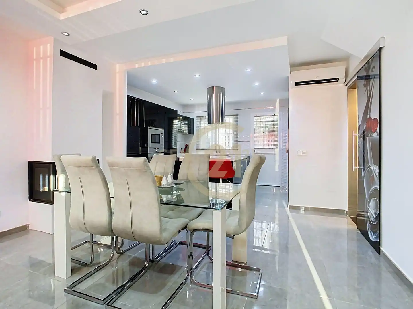 Comedor de Apartamento en venta en Álora con Aire acondicionado, Alarma y Piscina comunitaria