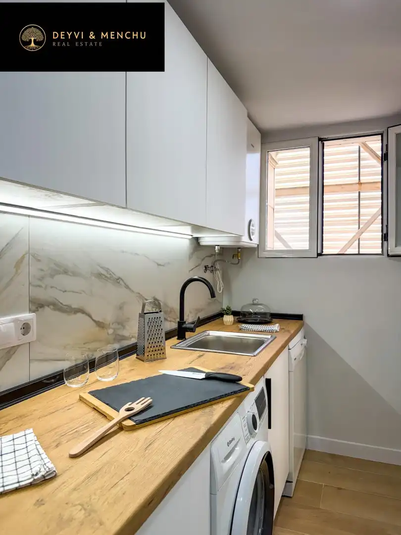 Küche von Wohnung zum Verkauf in Madrid mit Klimaanlage, Heizung und Möbliert