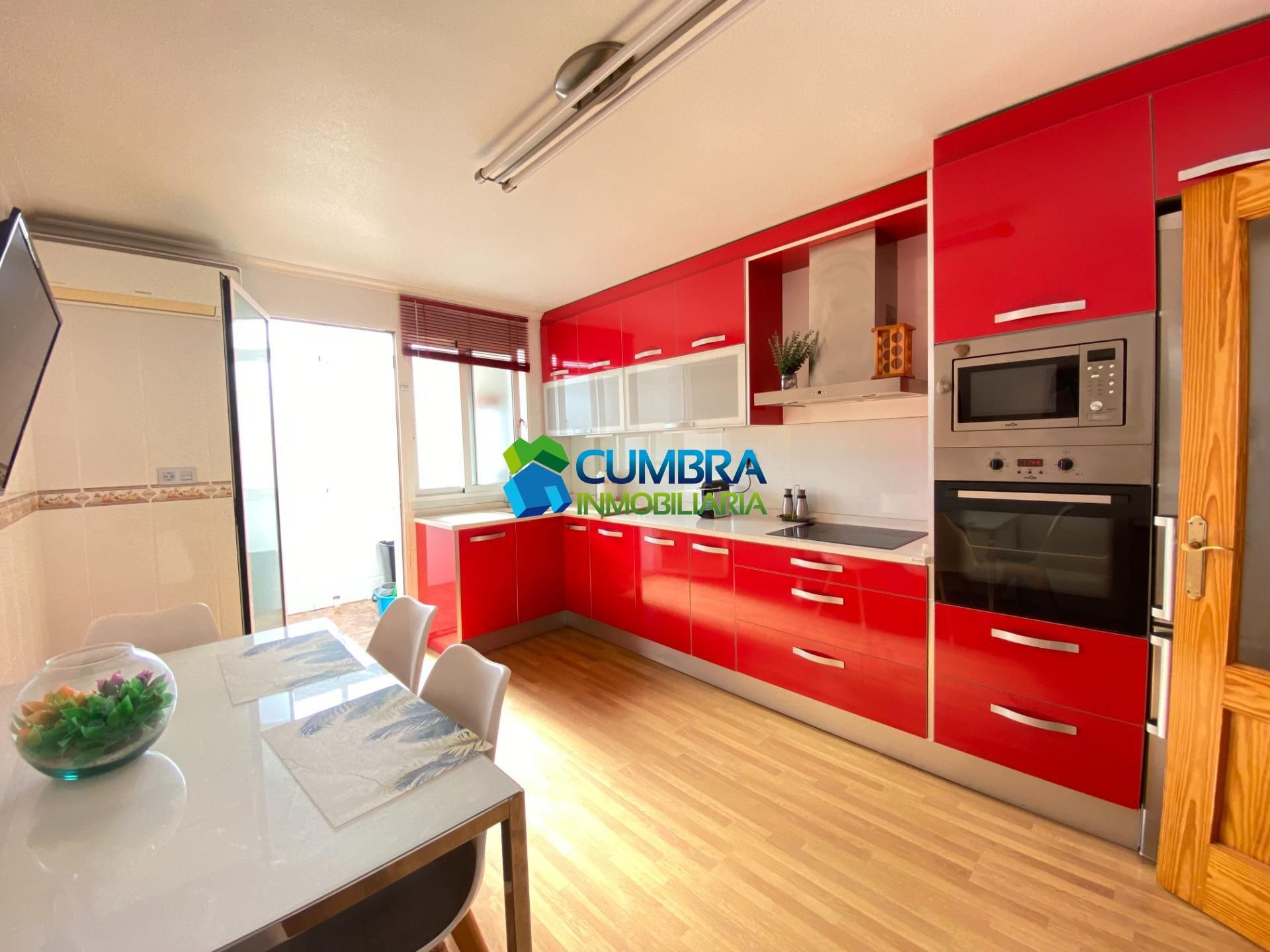 Kitchen of Flat to rent in  Murcia Capital  with Heating, Private garden and Terrace