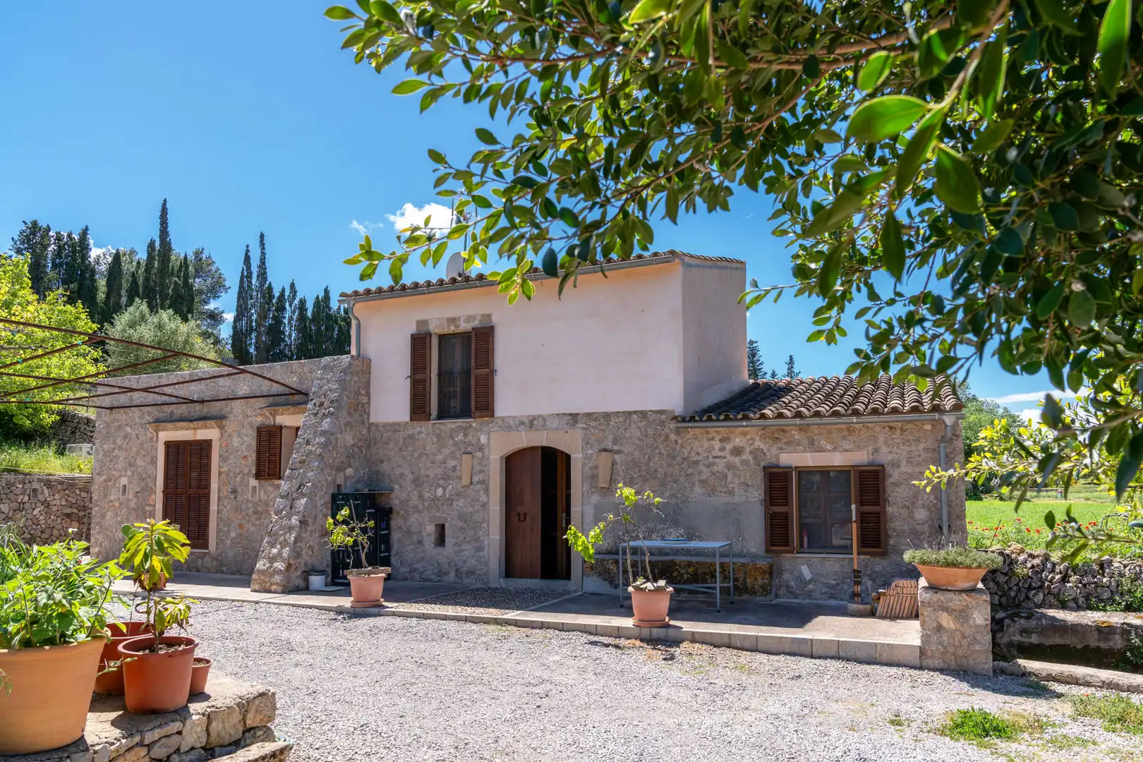 Exterior view of Country homes for sale in Artà  with Air Conditioner, Heating and Terrace