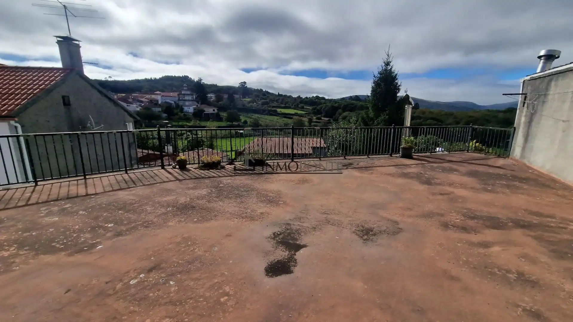 Terrassa de Casa o xalet en venda en Forcarei amb Calefacció, Jardí privat i Terrassa