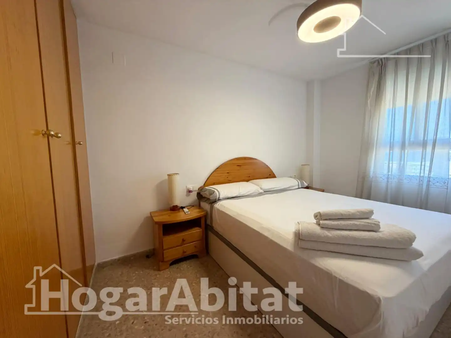 Schlafzimmer von Wohnung zum Verkauf in Canet d'En Berenguer mit Klimaanlage, Terrasse und Gemeinschaftspool