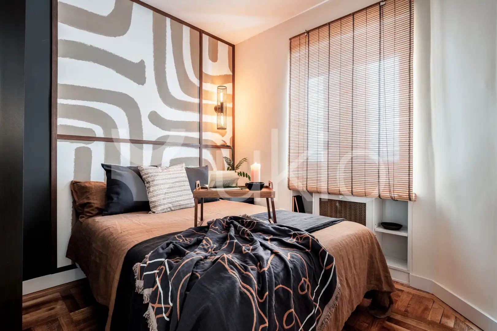 Bedroom of Apartments for rent in Madrid  with Air Conditioner, Heating and Furnished