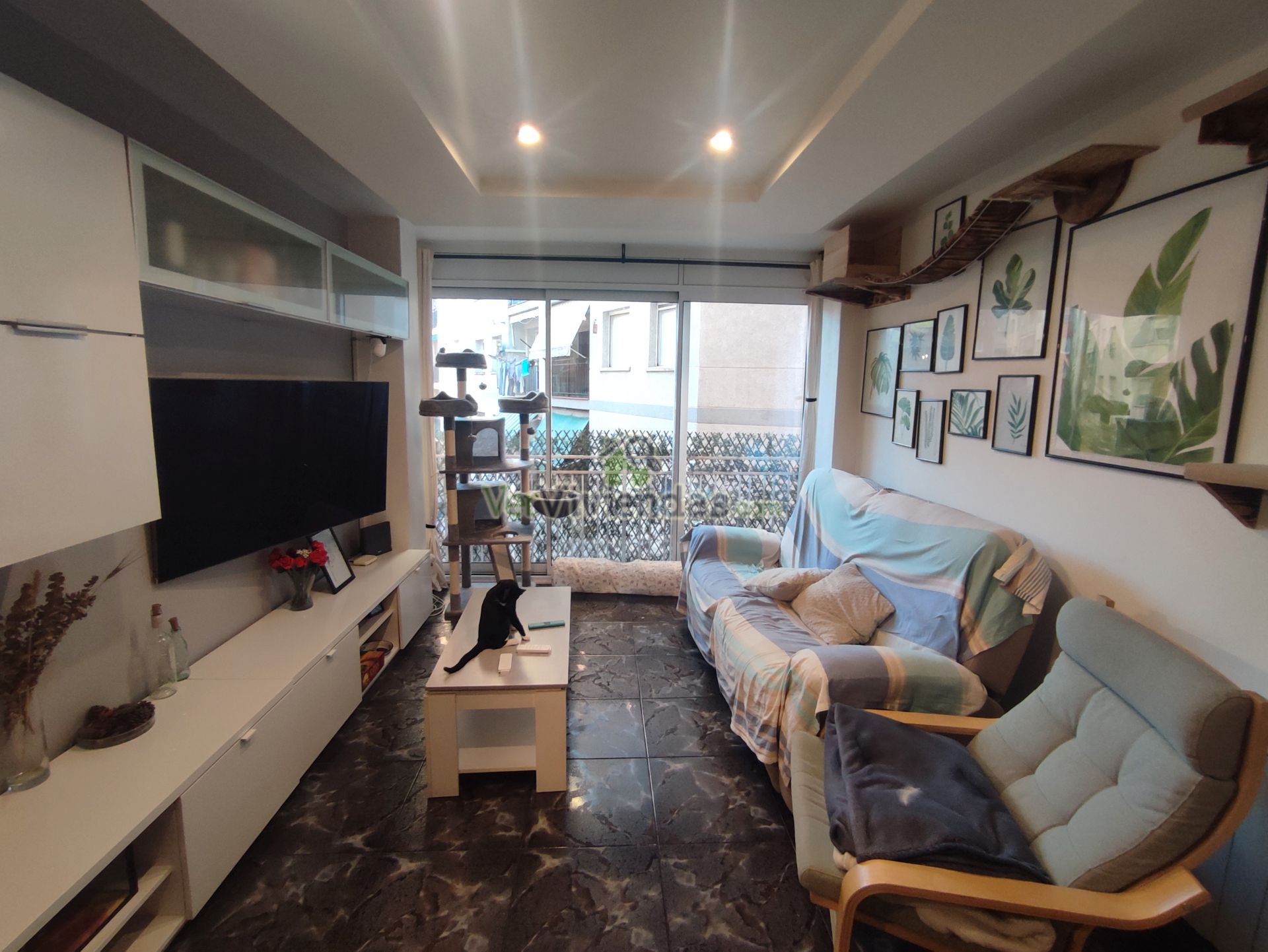 Sala d'estar de Pis en venda en Barberà del Vallès amb Calefacció, Forn i Internet