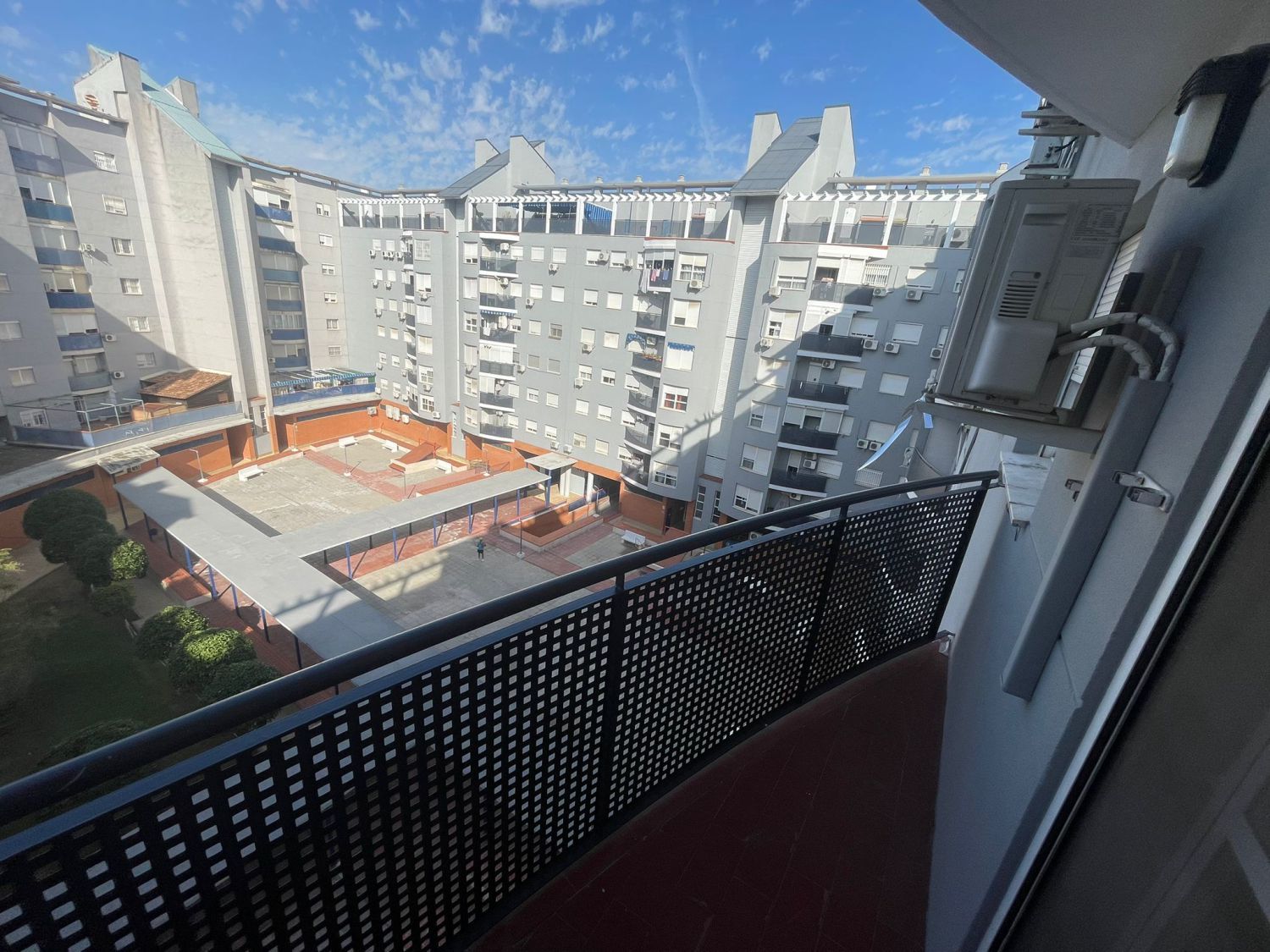 Balcony of Flat for sale in  Sevilla Capital  with Air Conditioner and Terrace
