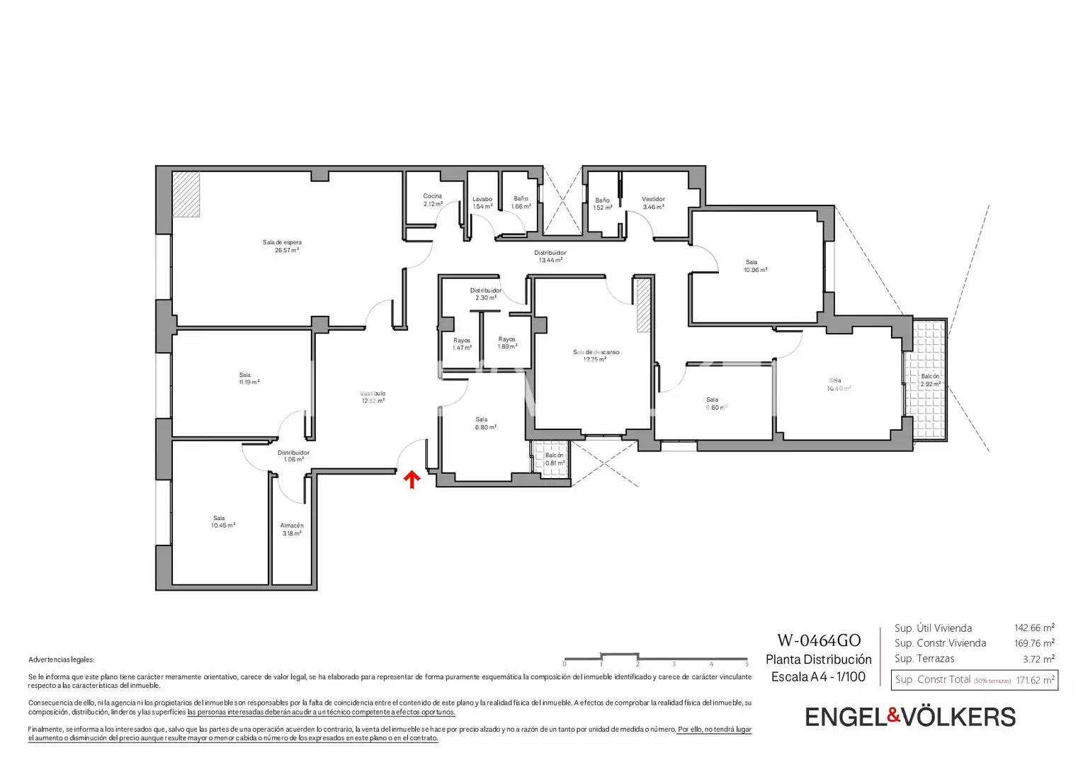 Piso en venta en Madrid con Aire acondicionado, Calefacción y Parquet