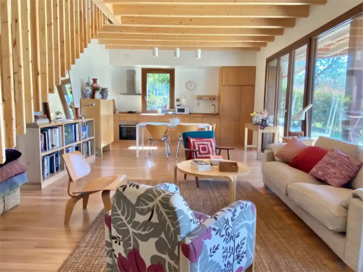 Sala d'estar de Pis en venda en Cercedilla amb Parquet