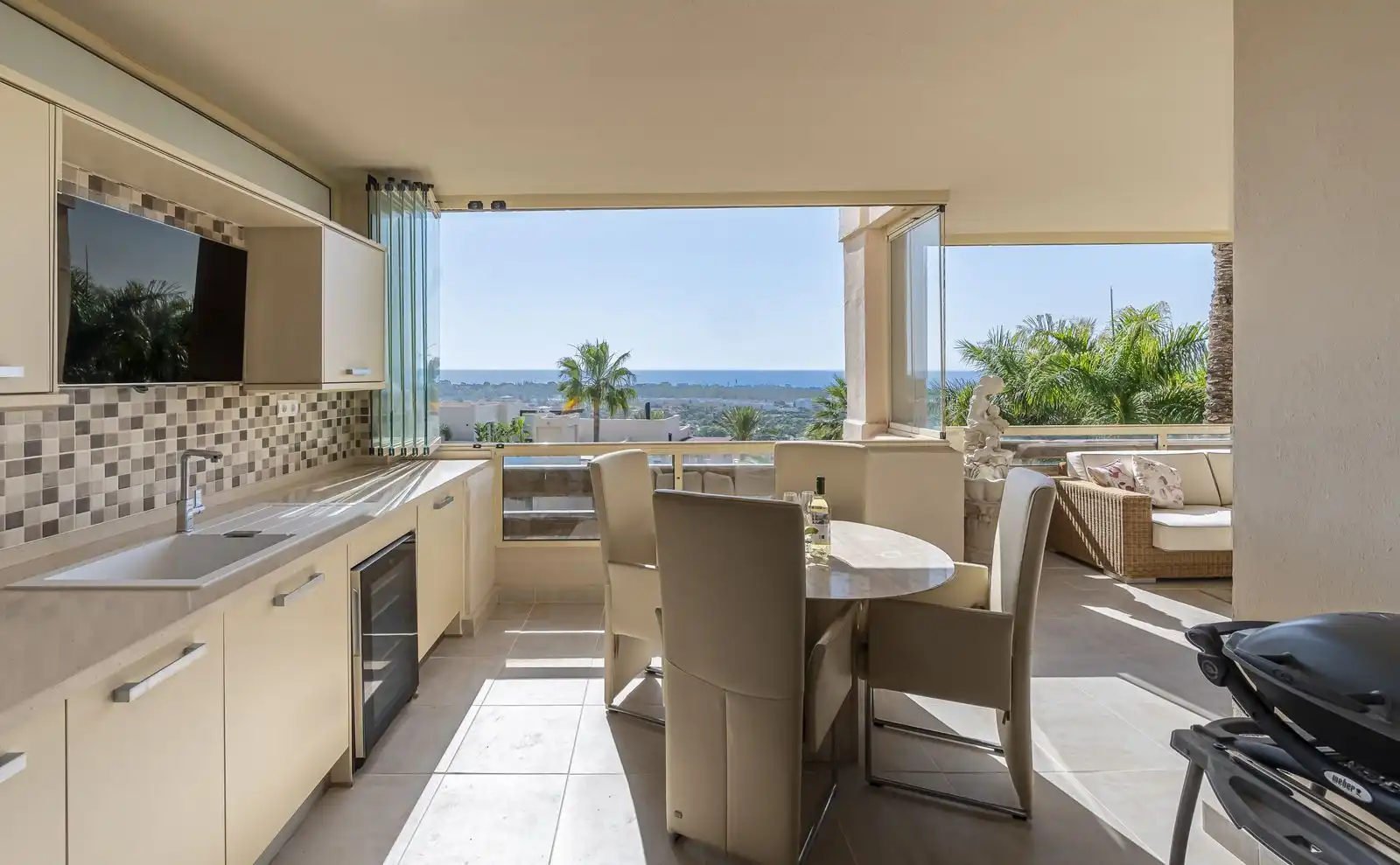 Terraza de Apartamento en venta en Estepona con Terraza, Trastero y Amueblado
