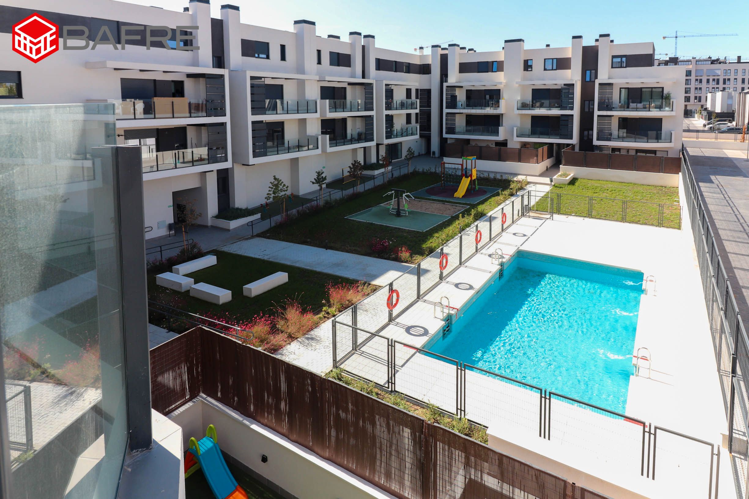 Swimming pool of Flat for sale in Valdemoro  with Air Conditioner, Private garden and Terrace