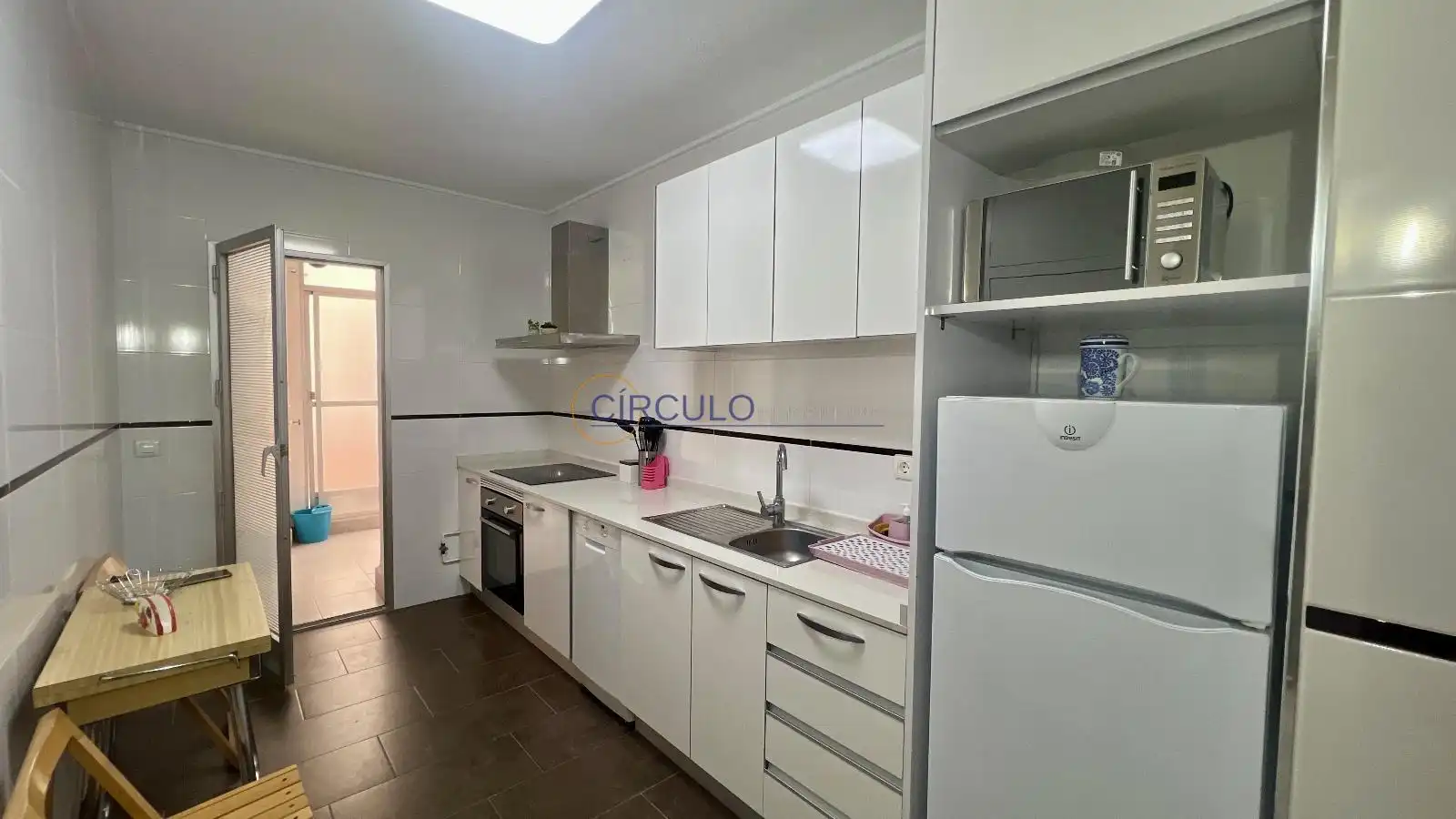 Cocina de Piso en venta en Lorca con Calefacción, Trastero y Amueblado