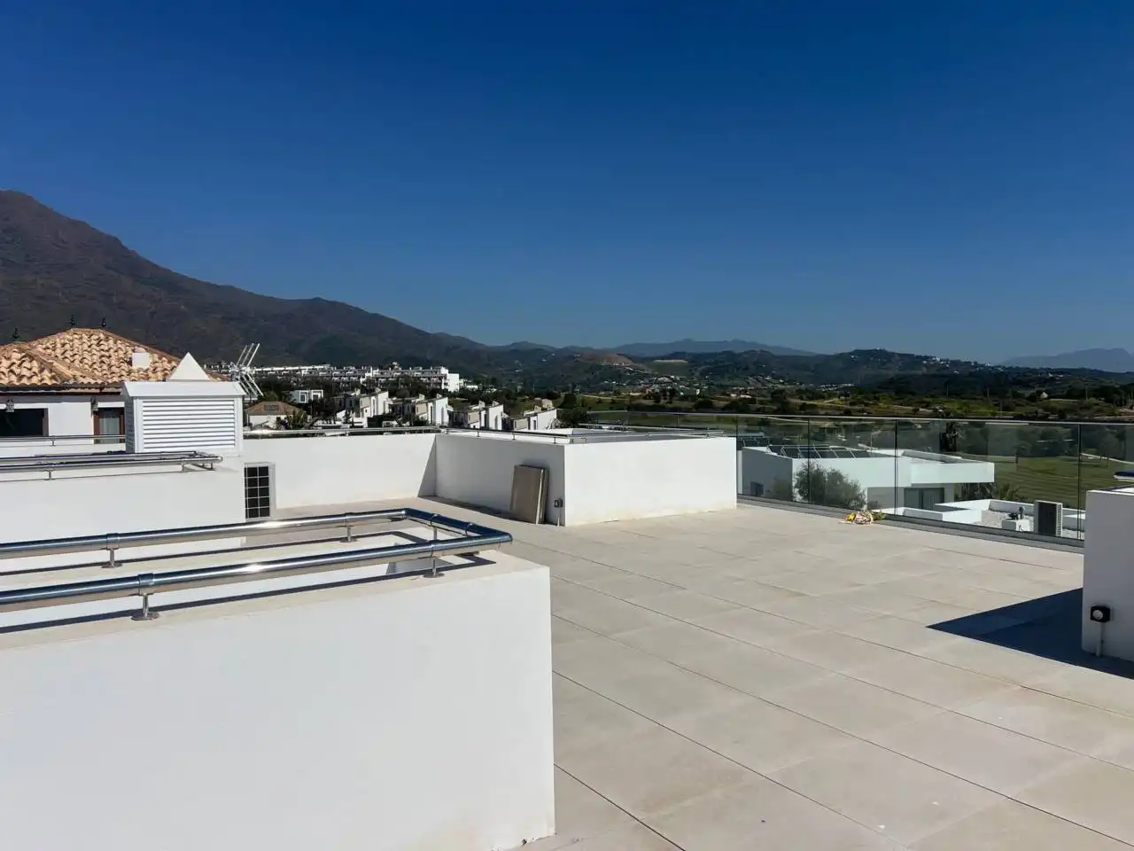 Terraza de Casa o chalet en venta en Estepona con Aire acondicionado, Calefacción y Jardín privado
