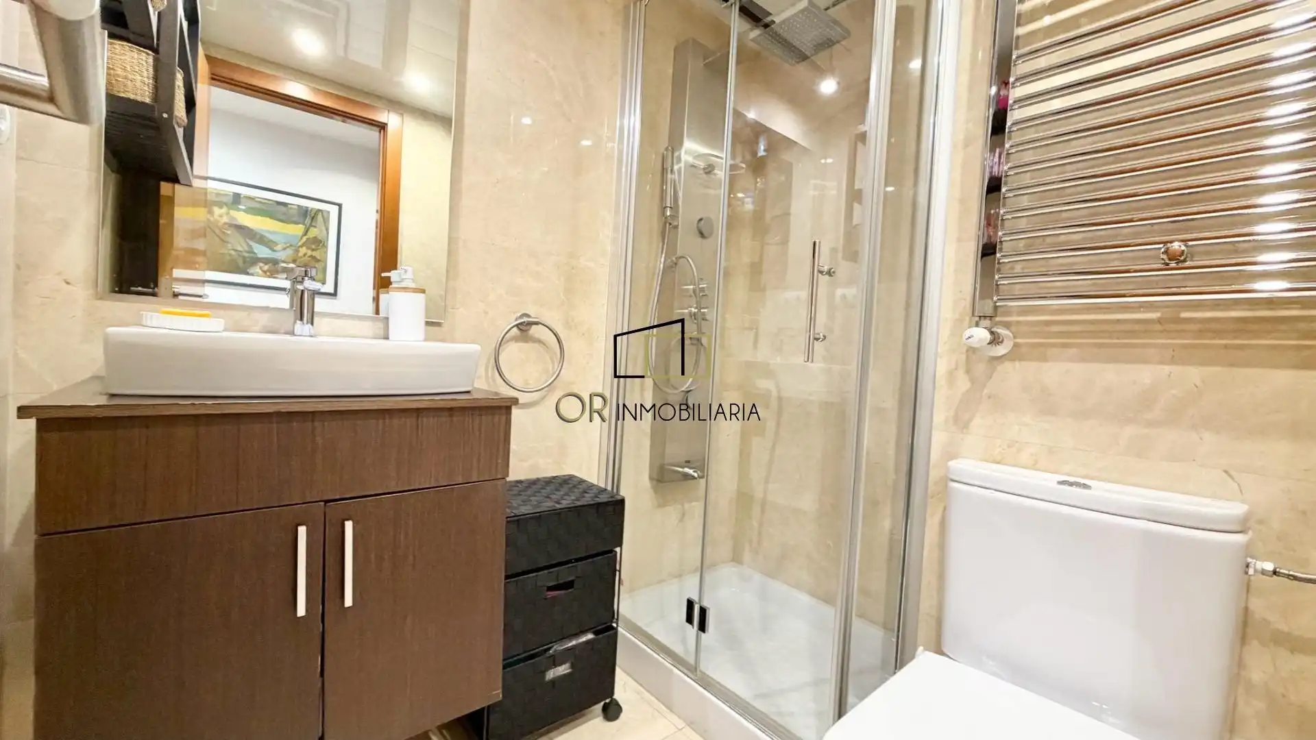 Badezimmer von Wohnung zum Verkauf in Vilafranca del Penedès mit Klimaanlage, Heizung und Terrasse