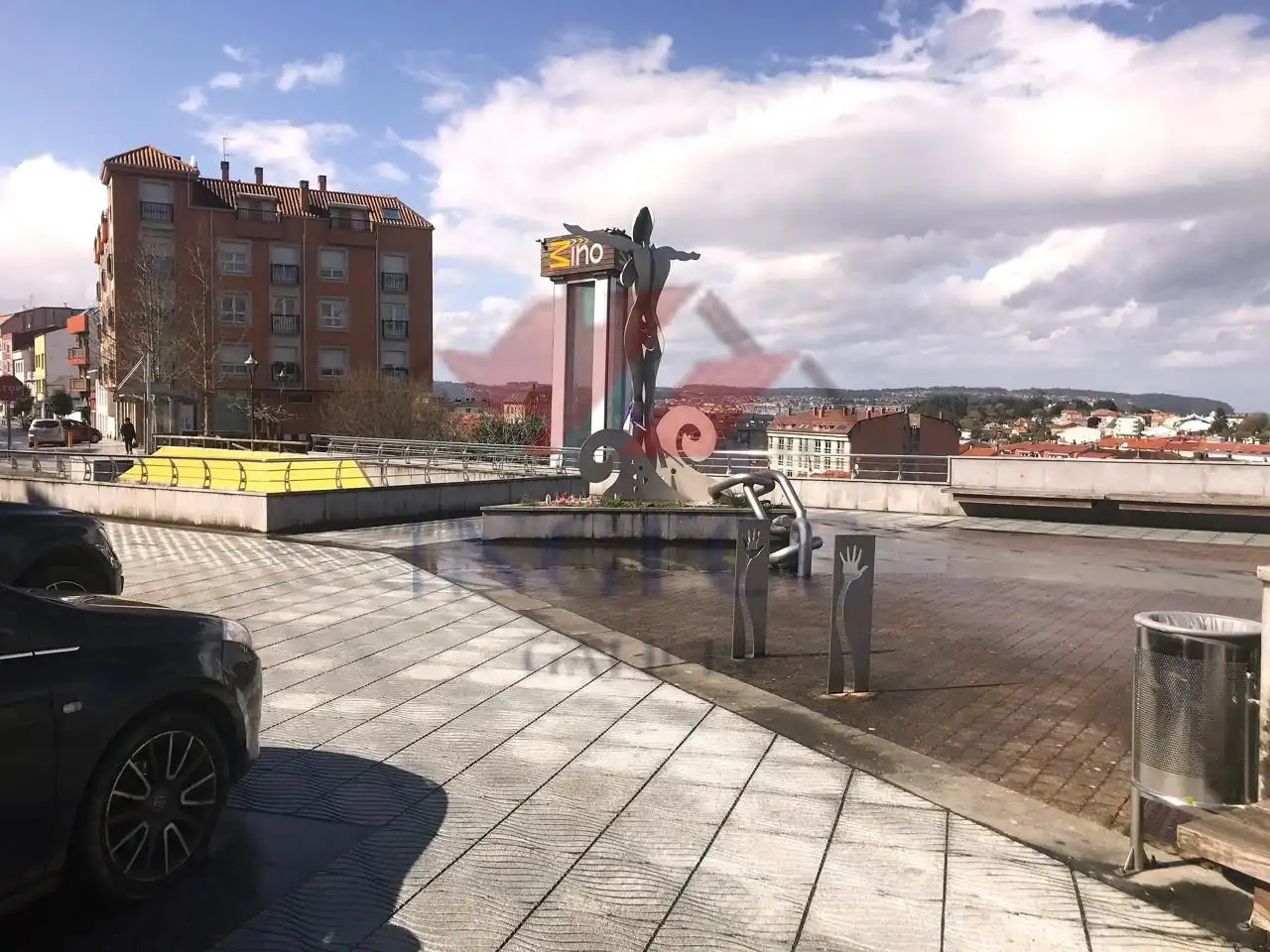 Vista exterior de Piso en venta en Miño con Calefacción, Parquet y Terraza