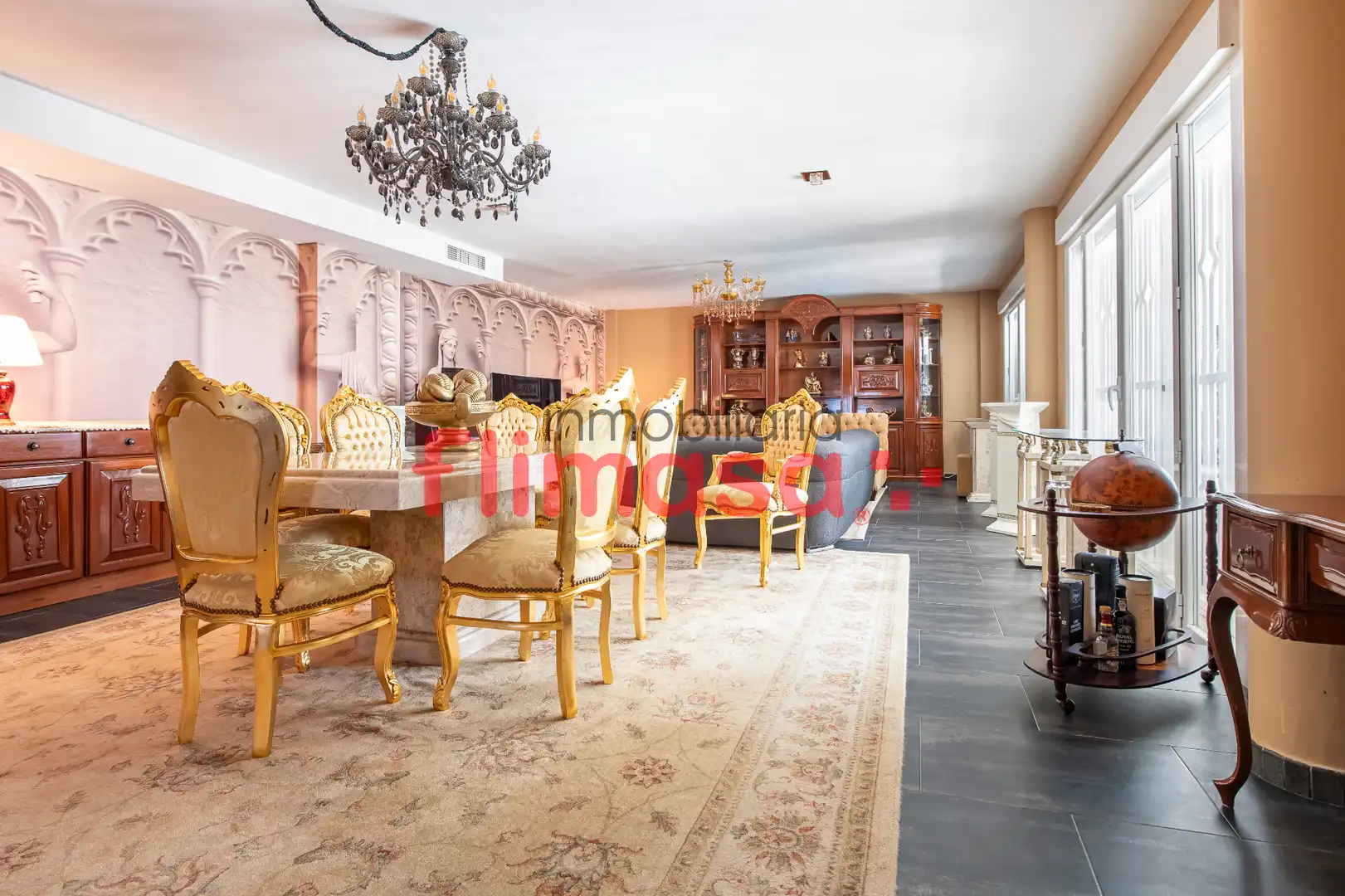 Living room of Houses for sale in Villaviciosa de Odón  with Air Conditioner, Heating and Private garden