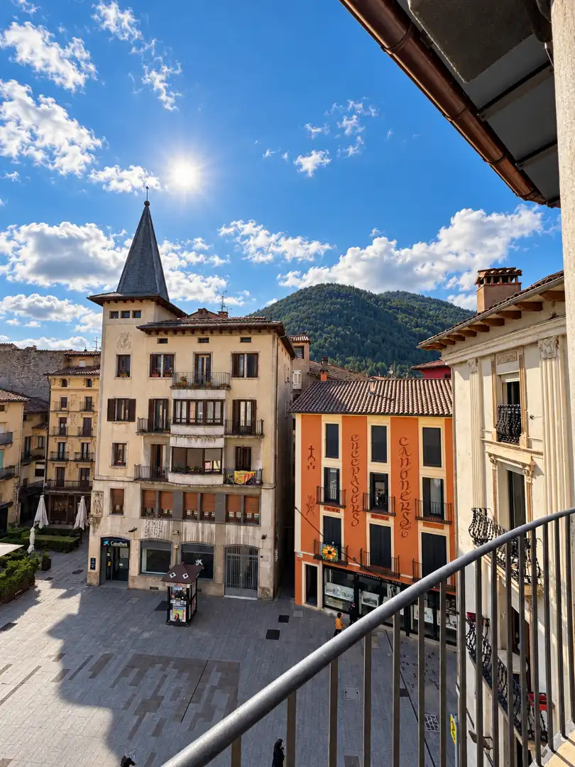 Vista exterior de Pis de lloguer en Ripoll, Girona