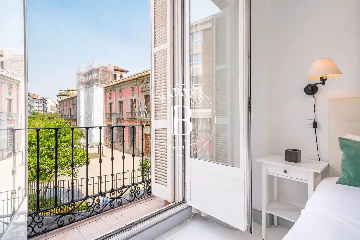 Terraza de Piso de alquiler en Madrid con Aire acondicionado, Calefacción y Amueblado