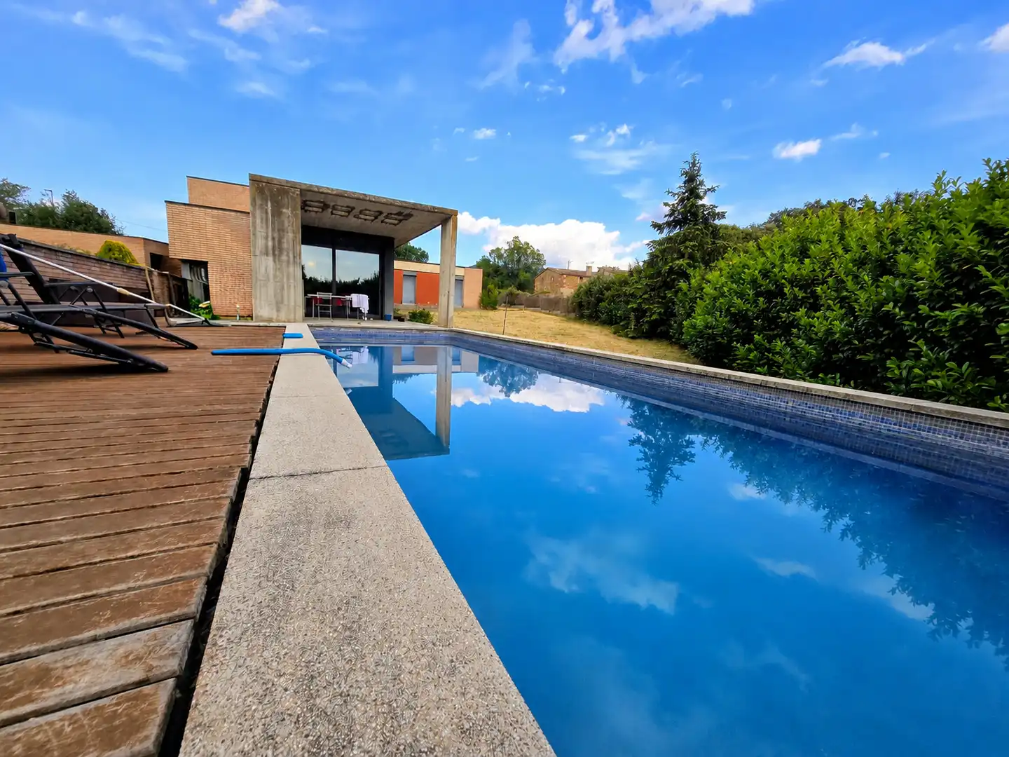 Piscina de Casa o xalet en venda en Seva amb Calefacció, Jardí privat i Terrassa