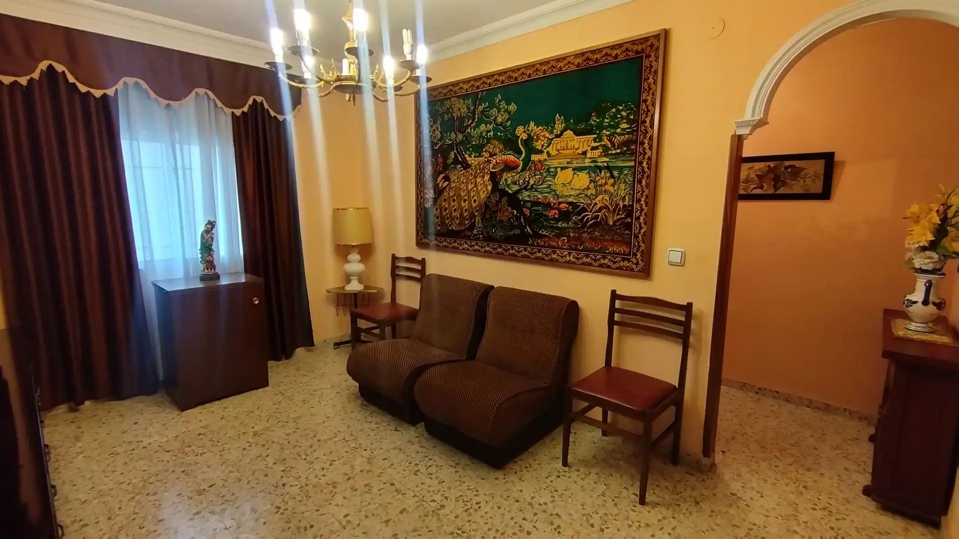 Living room of Flat for sale in Sevilla  with Air Conditioner and Terrace