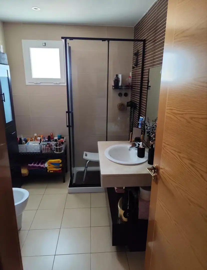 Baño de Ático en venta en Rincón de la Victoria con Aire acondicionado, Jardín privado y Terraza