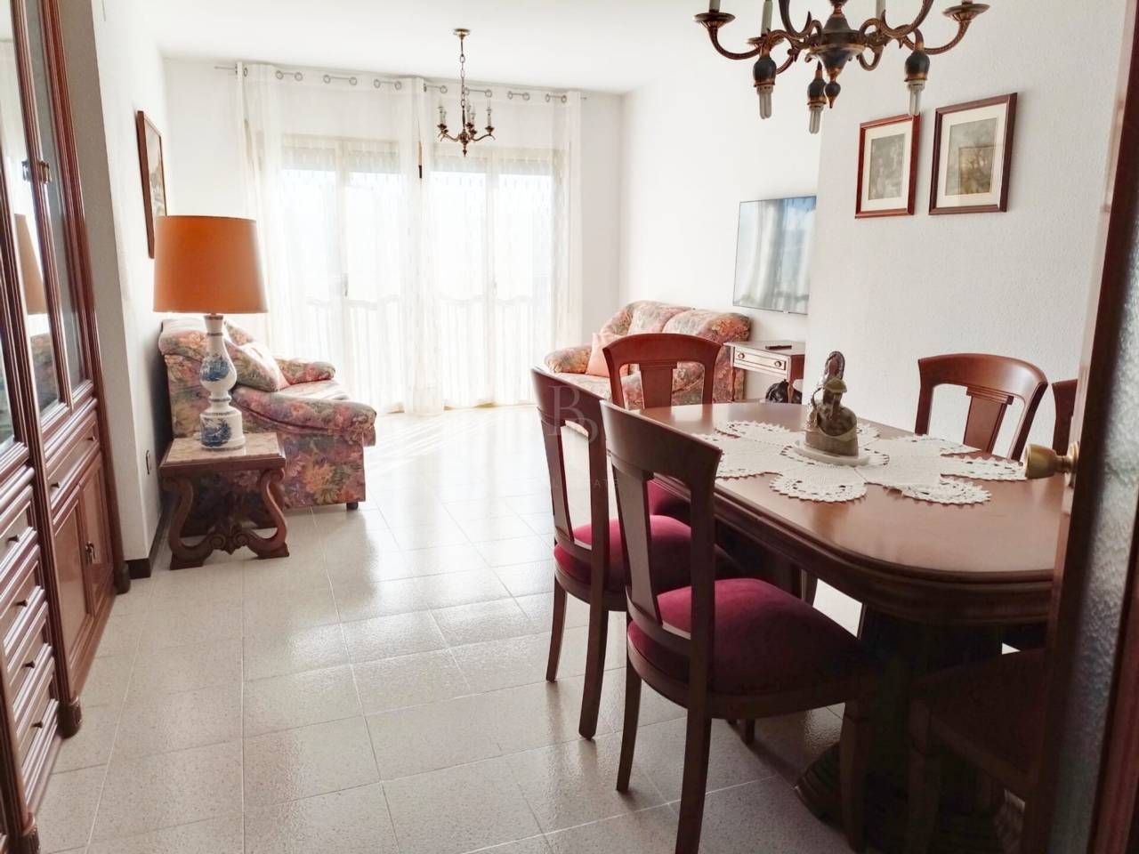 Dining room of Flat to rent in Vinaròs  with Air Conditioner, Terrace and Furnished