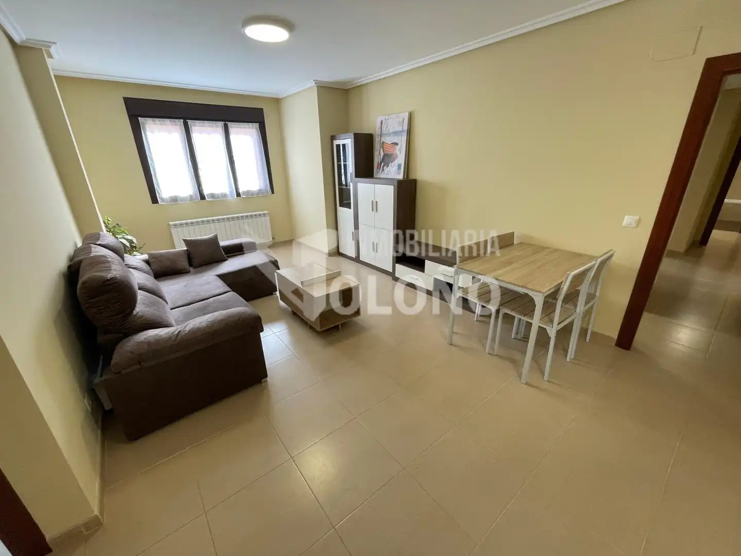 Living room of Flat for sale in Zarratón  with Heating, Furnished and Oven