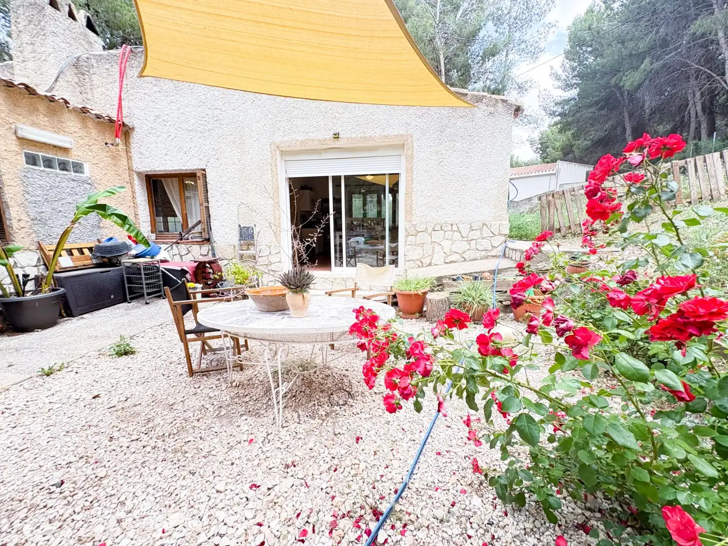 Terraza de Casa o chalet en venta en Tibi con Aire acondicionado, Calefacción y Jardín privado
