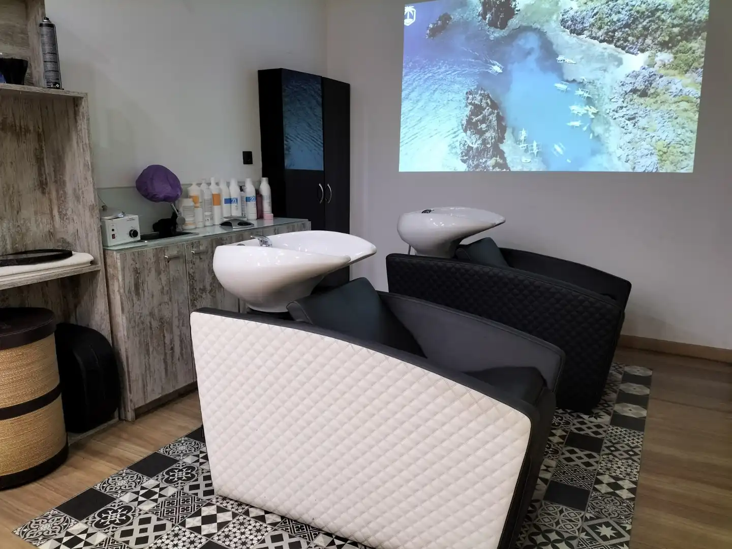 Sala de estar de Local en traspaso en Barcelona con Aire acondicionado, Calefacción y Amueblado