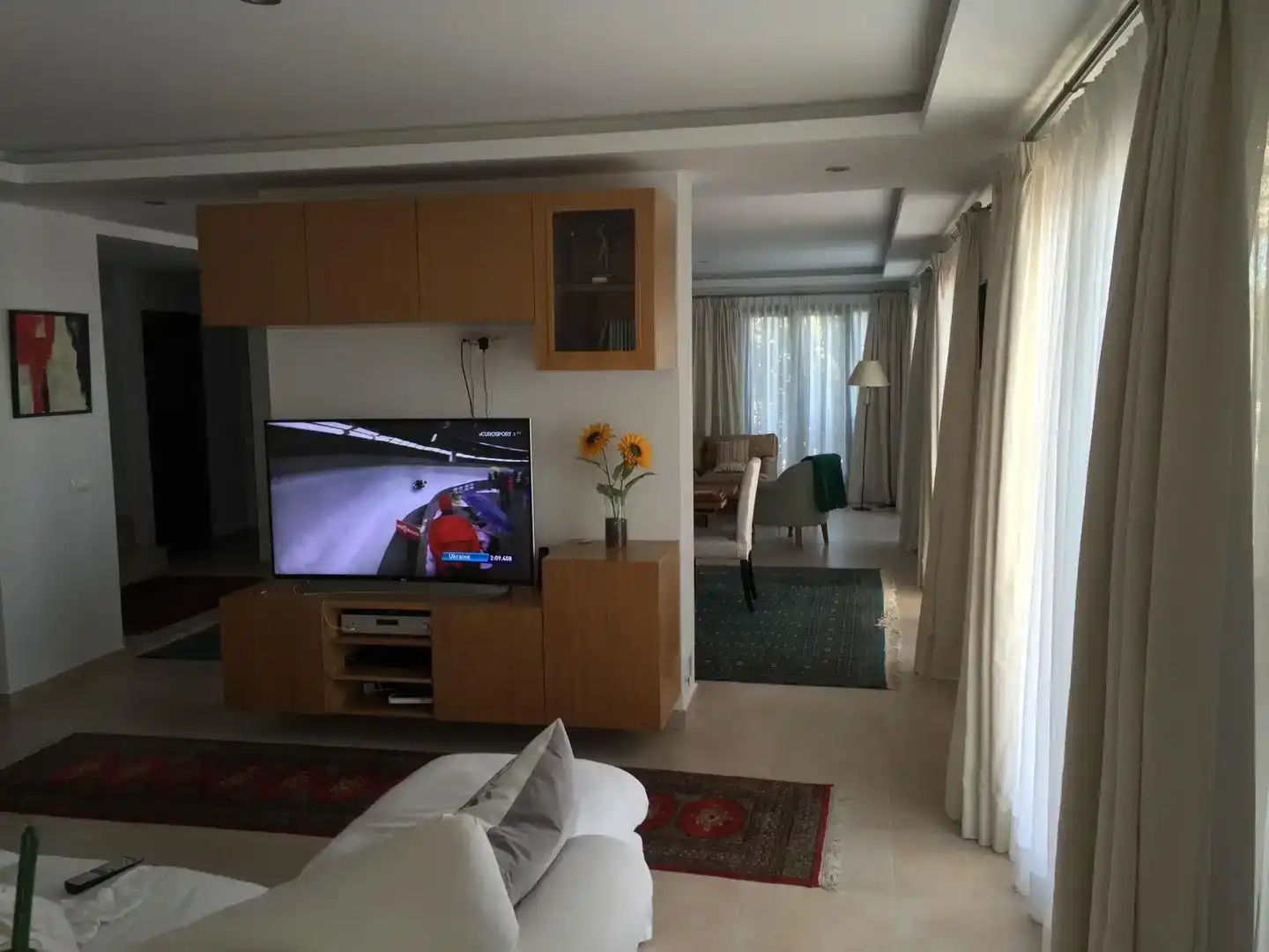 Sala d'estar de Apartament en venda en Marbella amb Aire condicionat