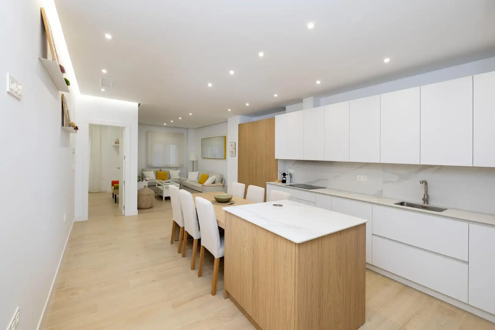 Kitchen of Flat for rent in Granada  with Air Conditioner and Heating