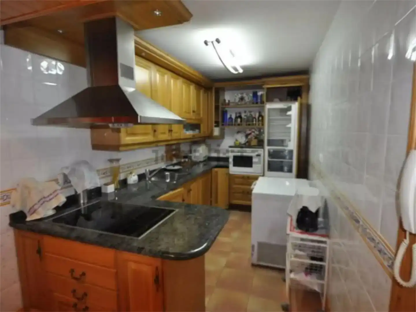 Küche von Wohnung zum Verkauf in Castro-Urdiales mit Privatgarten, Schwimmbad und Möbliert