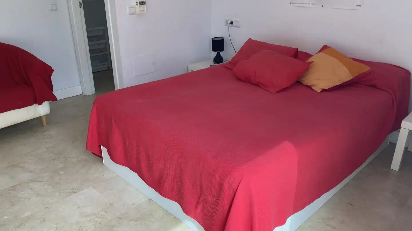 Dormitori de Casa o xalet de lloguer en Vera amb Aire condicionat, Jardí privat i Terrassa