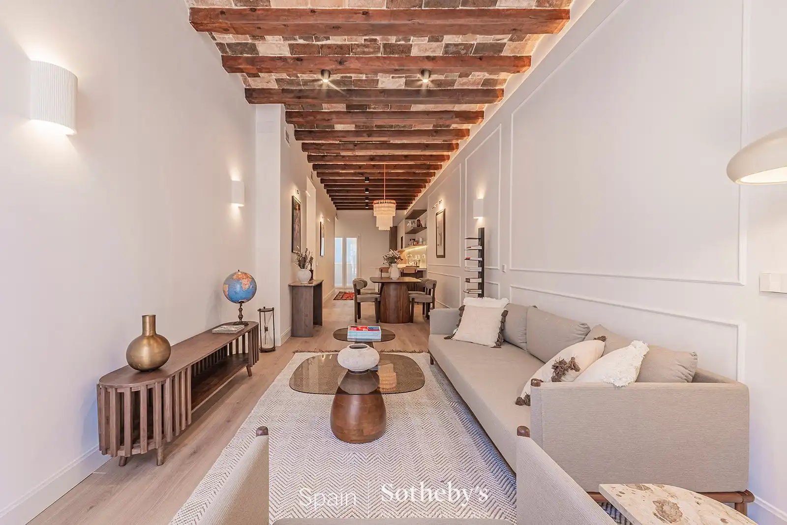 Sala de estar de Apartamento en venta en Barcelona con Aire acondicionado y Calefacción