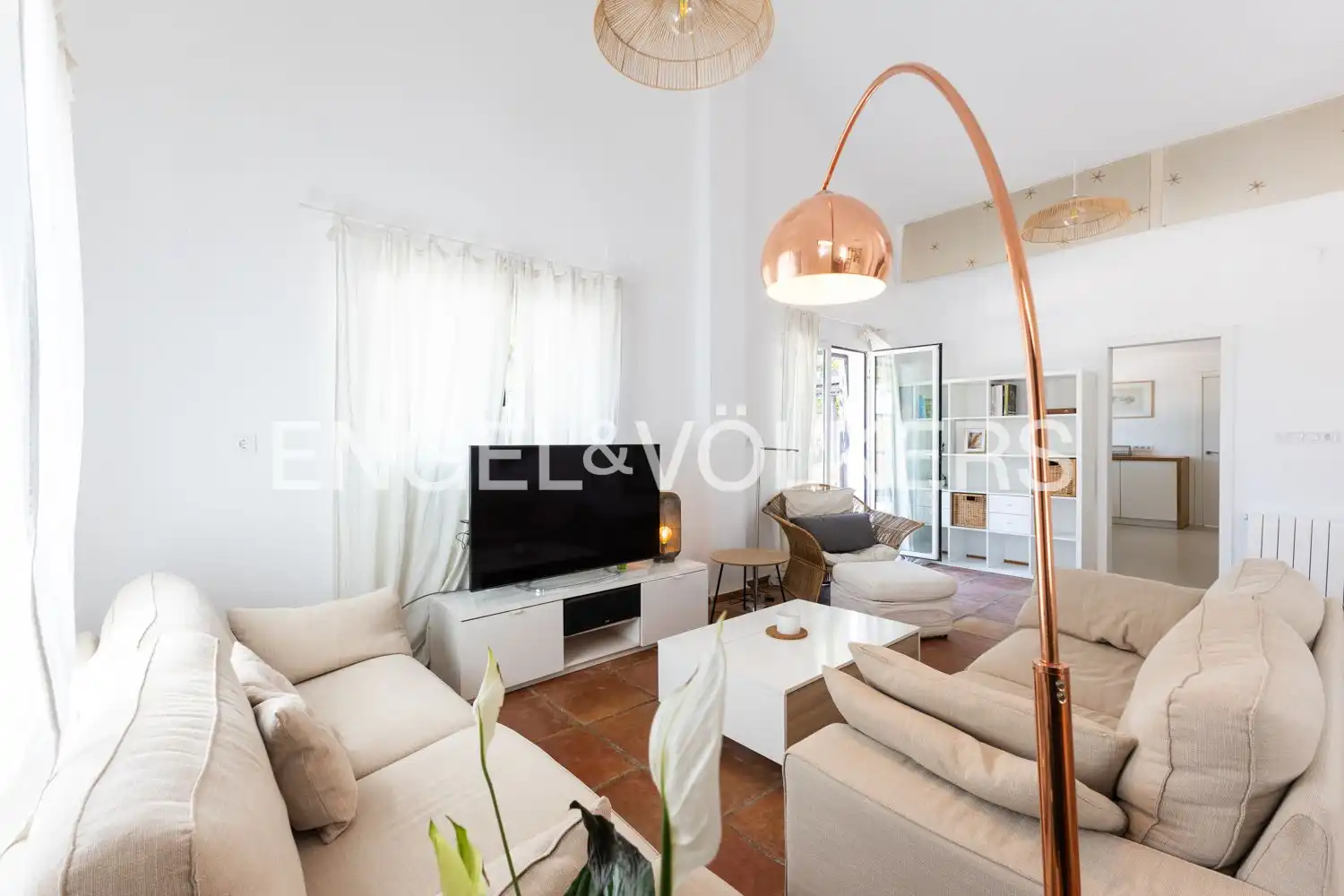 Living room of Houses for rent in Alboraya  with Air Conditioner, Heating and Private garden