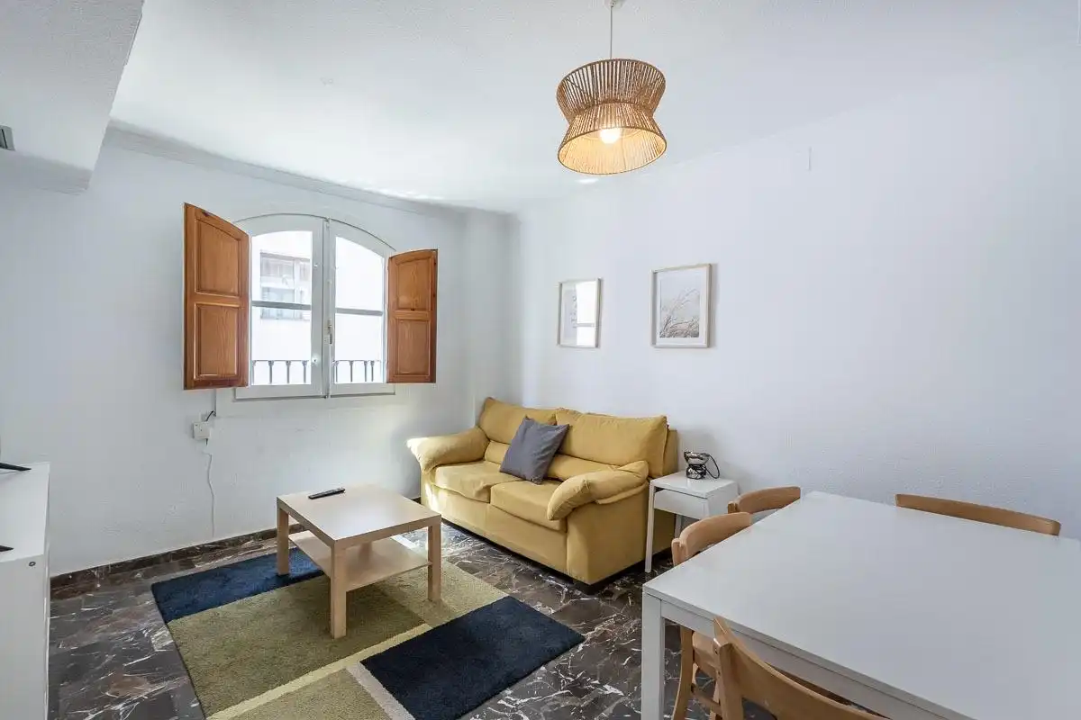 Sala de estar de Piso en venta en  Granada Capital