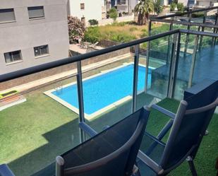 Piscina de Pis de lloguer en Vilanova i la Geltrú amb Aire condicionat, Calefacció i Parquet