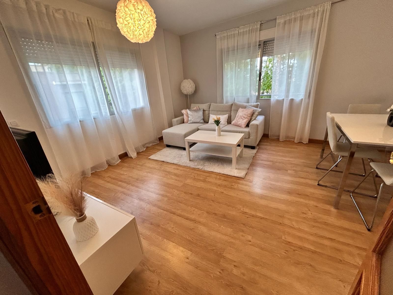 Living room of Flat for sale in  Murcia Capital  with Air Conditioner and Storage room
