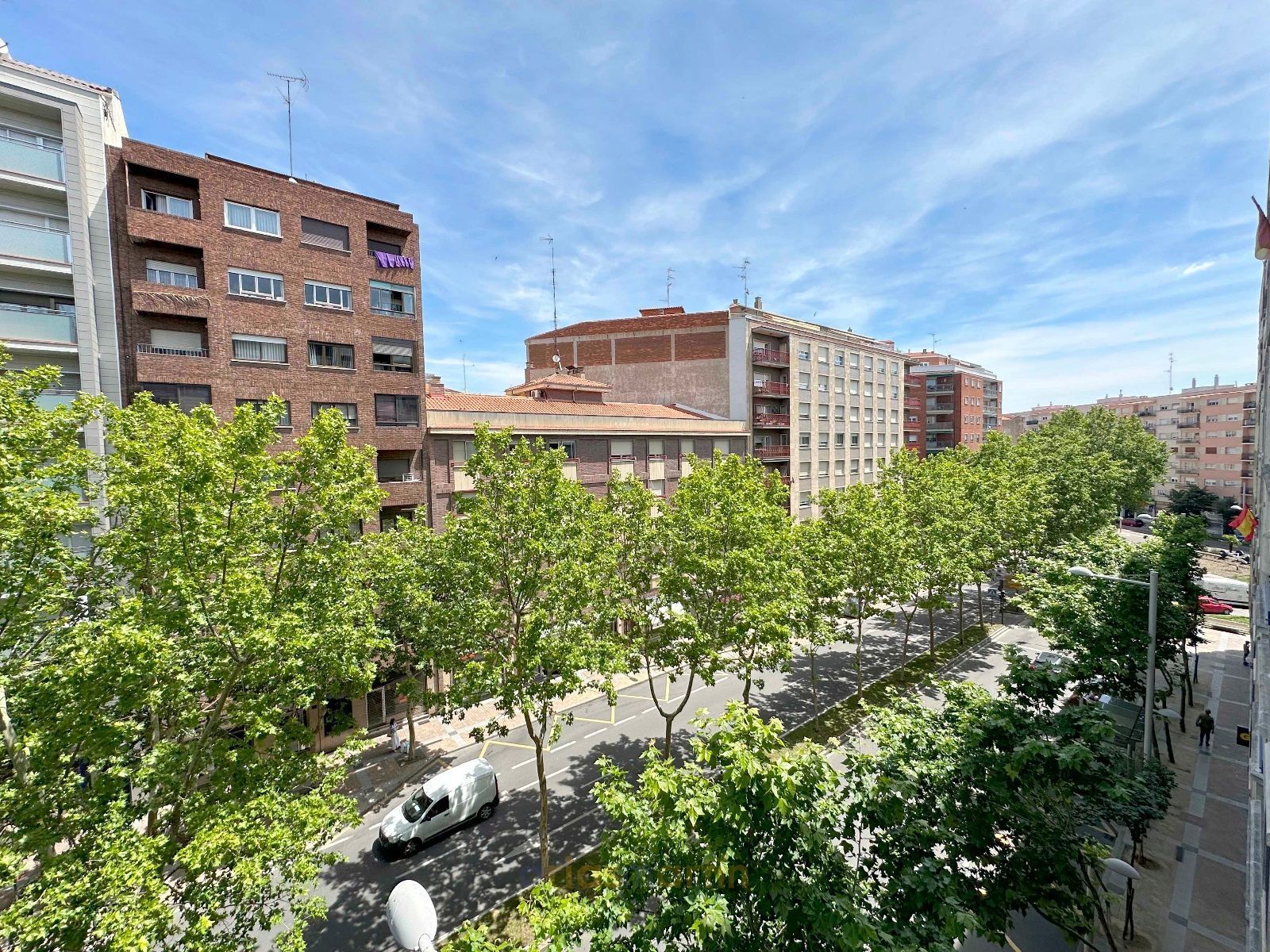 Exterior view of Flat to rent in Salamanca Capital  with Heating, Terrace and Furnished