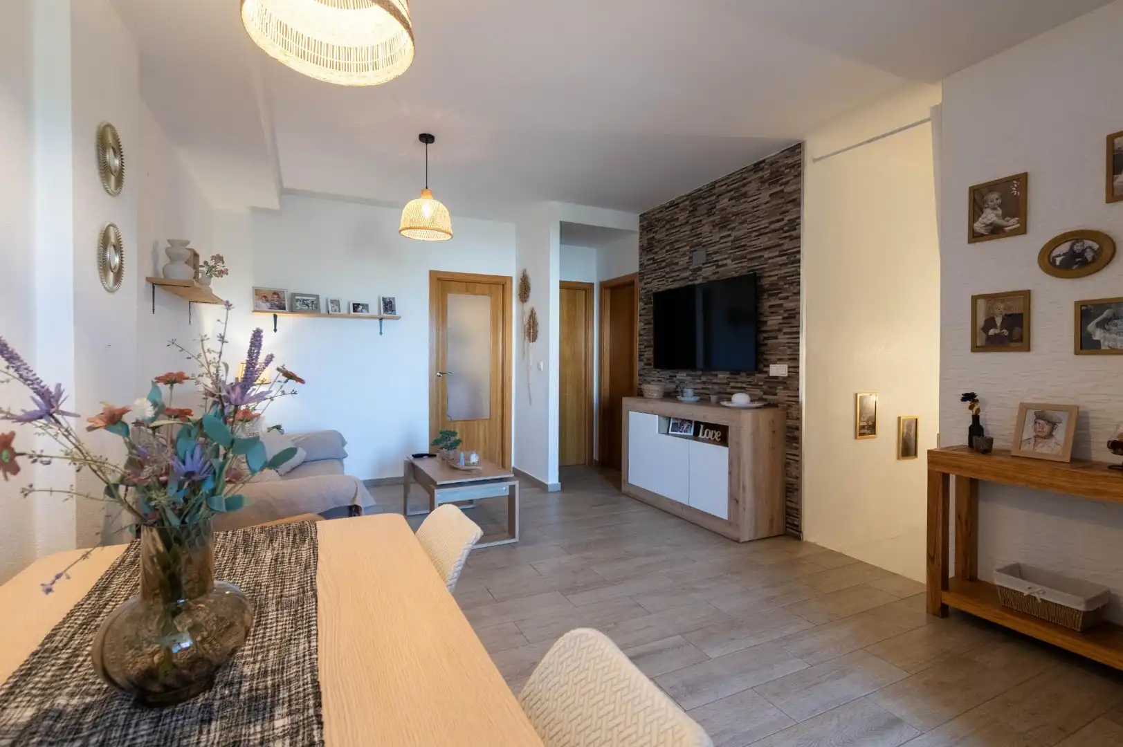 Sala de estar de Piso en venta en Rafal con Aire acondicionado, Terraza y Piscina comunitaria