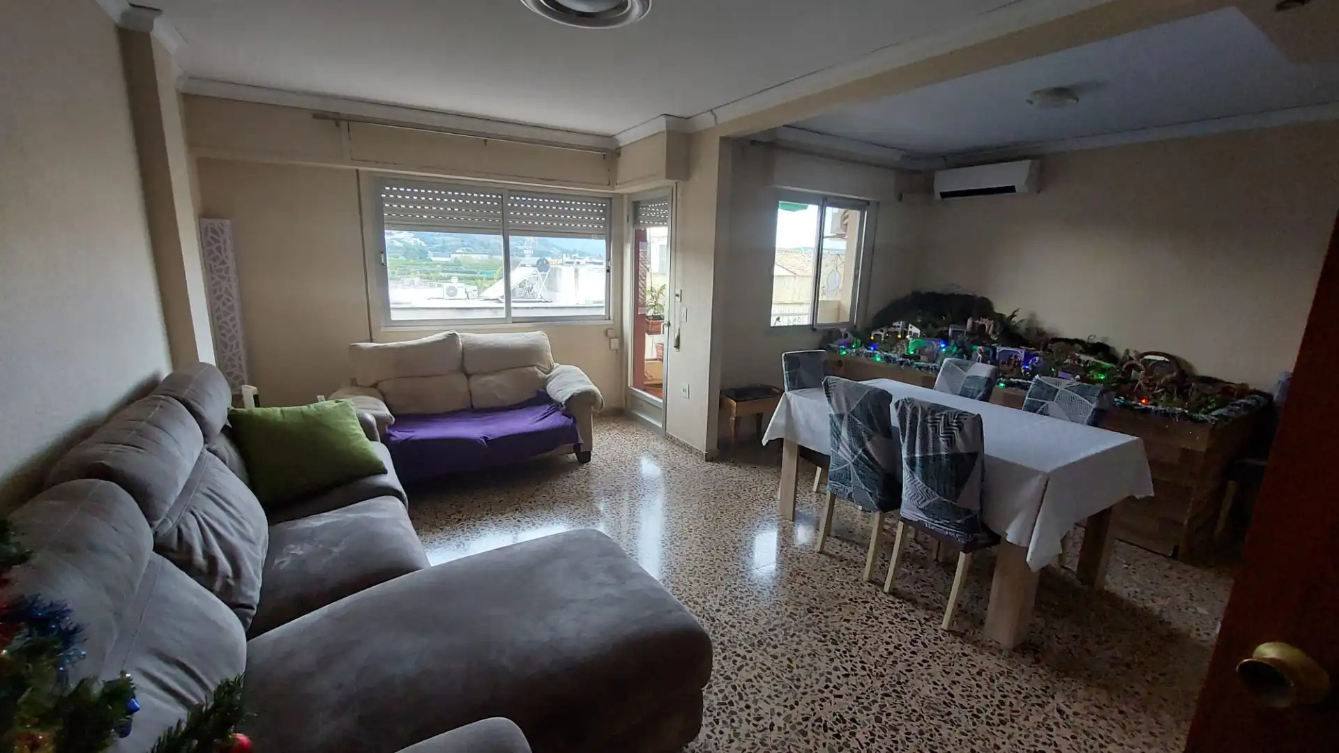 Sala de estar de Piso en venta en Almoines con Aire acondicionado, Calefacción y Horno