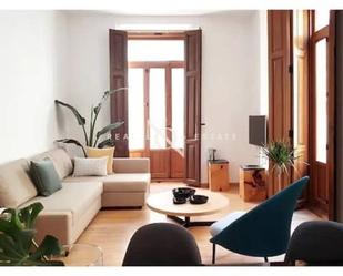 Living room of Flat to rent in  Valencia Capital  with Air Conditioner, Heating and Furnished