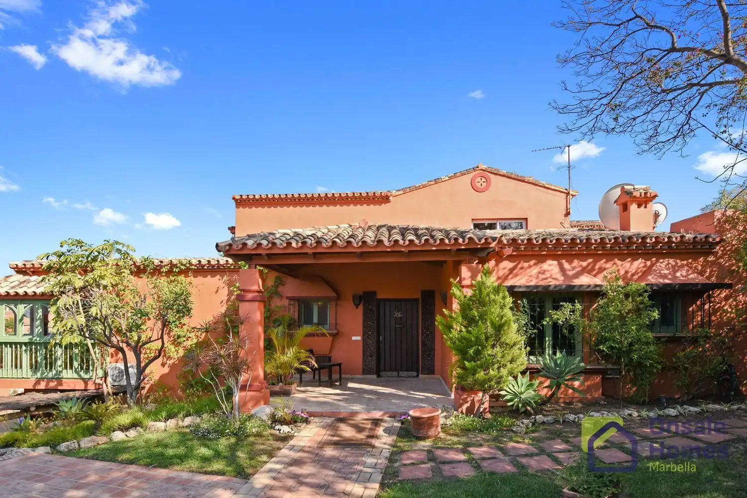 Jardí de Casa o xalet en venda en Marbella amb Aire condicionat, Jardí privat i Terrassa