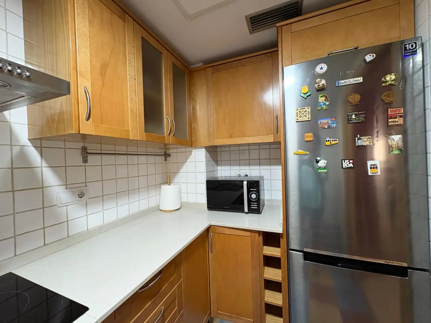 Küche von Wohnung zum Verkauf in Castellón de la Plana / Castelló de la Plana mit Klimaanlage, Heizung und Möbliert